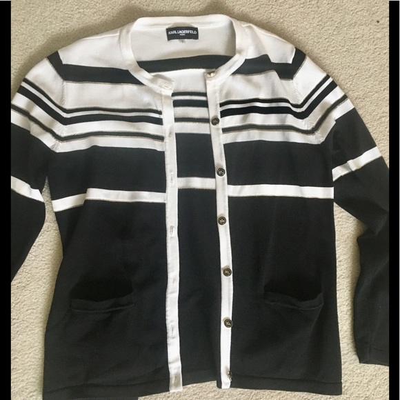 Versatile Lagerfeld cardi - Picture 2 of 8